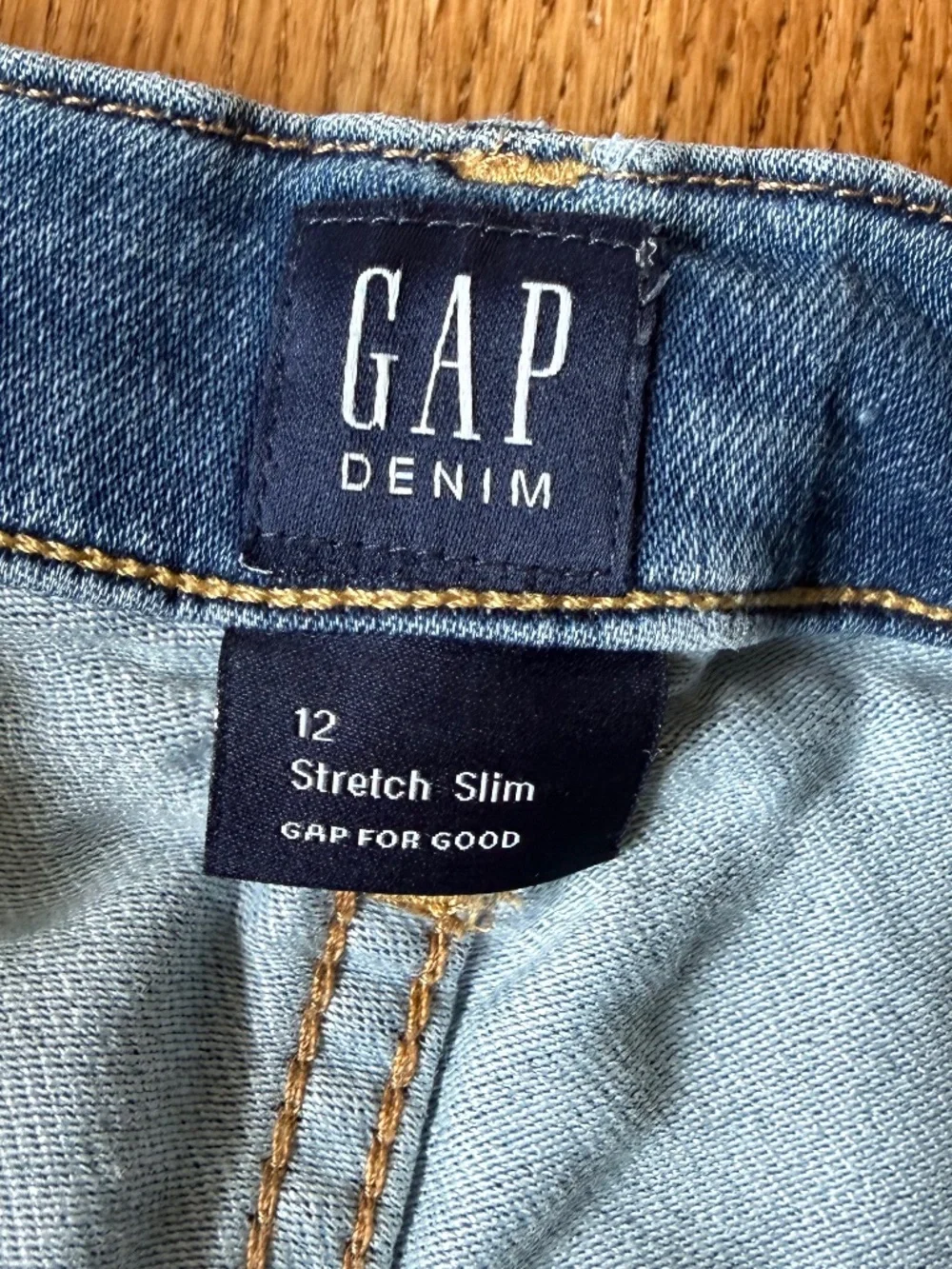 GAP for Good Boys Stretch Slim Jeans, Blue, 12